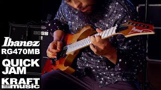 Ibanez RG470MB  Quick Jam [upl. by Narej]