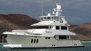 Nordhavn video Custom Nordhavn 92 quotRest Assuredquot [upl. by Solotsopa943]