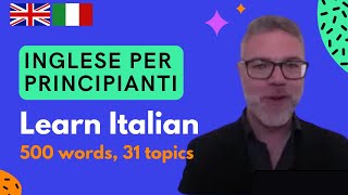 Inglese per la vita quotidiana  Essential Words in Italian  500 Words 31 Topics ItalianEnglish [upl. by Tivad856]