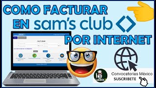 Facturar en Sam´s Club 📍 Facturación de Tickets 🥲 Facturación ELECTRONICA en LINEA 🖨 [upl. by Barri793]