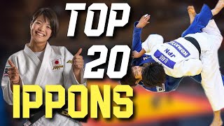 ABE Uta Top 20 Best Ippons One Wazari 阿部詩の一本 トップ２０ [upl. by Brandice]