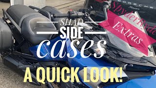 CanAm Spyder F3F3S Shad saddle bags [upl. by Quintie225]