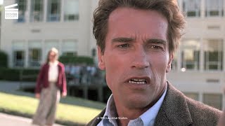 Kindergarten Cop Kimble confronts an abusive father HD CLIP [upl. by Atsillac]