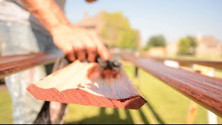 Staining Wood Moulding Tips  Crown Baseboard and Casing [upl. by Nojram13]