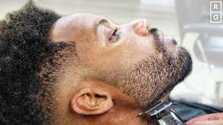 20 MINUTE SHORT BEARD TRIM WITH FADE TUTORIAL [upl. by Ghassan337]