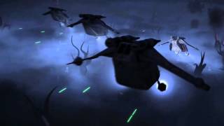 Star Wars The Clone Wars  Battle of UmbaraLanding [upl. by Jakoba633]