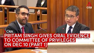 Pritam Singh hires lawyers to contest alleged perjury charges in Raeesah Khan case [upl. by Niobe]