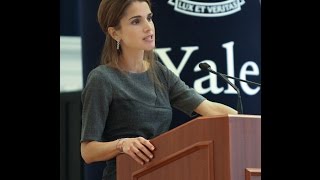 Queen Rania at Yale University [upl. by Yank]