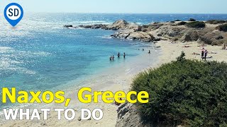 What To Do in Naxos  SantoriniDavecom [upl. by Relyks]