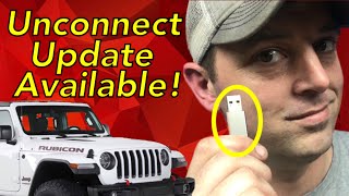 How to update Uconnect Radio with USB 2018 Jeep Wrangler JL [upl. by Wincer]