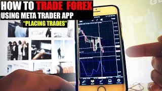 MT4 Forex Trading For Beginners How to Trade Forex Using MetaTrader 4 Order Types [upl. by Hallett500]