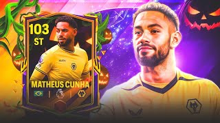 101 ST MATHEUS CUNHA 🇧🇷 REVIEW FC MOBILE  TRICK AND TREAT EVENT MATHEUS CUNHA  FC MOBILE 25 [upl. by Keram963]