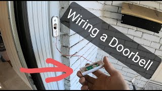 Installing a Doorbell Basic Wiring Guide [upl. by Lartnom]