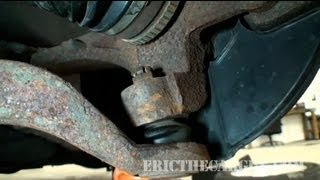 How To Tighten Ball Joints That Just Spin  EricTheCarGuy [upl. by Basso]