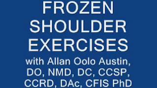 FROZEN SHOULDER EXERCISES part 2  Trigenics OAT Procedure  Frozen Shoulder Cure [upl. by Lou]