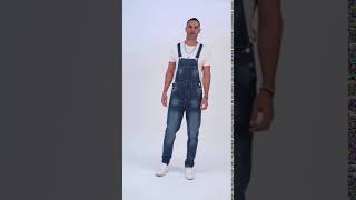 Mens Denim Dungarees  Bertie from Wash Clothing Co [upl. by Rechaba]