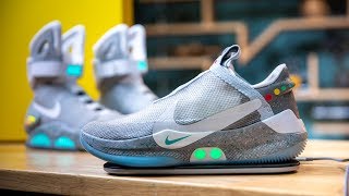 Show and Tell Nikes Adapt BB PowerLacing Shoes [upl. by Nagear]