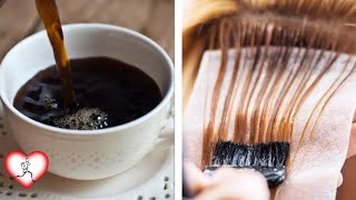 Cómo Teñir el Cabello Naturalmente con Café [upl. by Carri]