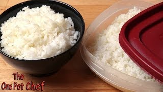 Quick Tips Freezing and Reheating Cooked Rice  One Pot Chef [upl. by Anirba18]