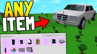 How To PUT ANY ITEM In Your INVENTORY In Bloxburg [upl. by Artap710]