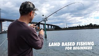 LAND BASED FISHING FOR BEGINNERS [upl. by Ffoeg]