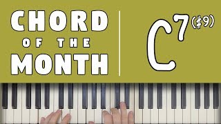 Dominant 79 Chord Voicing  Chord Of The Month 3 [upl. by Firahs68]