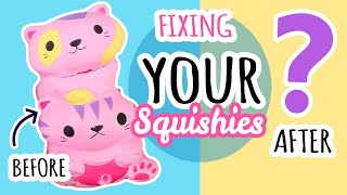 Squishy Makeovers Fixing Your Squishies 27 [upl. by Hickie]