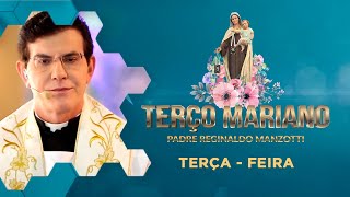 Terço Mariano  TerçaFeira Mistérios Dolorosos com PadreReginaldoManzotti [upl. by Yule]