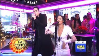 GEazy amp Halsey Perform quotHim amp Iquot GMA LIVE [upl. by Amej]