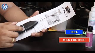 IKEA MILK FROTHER Review amp Battery Installation [upl. by Garner]