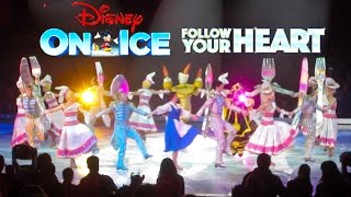 DISNEY ON ICE  FOLLOW YOUR HEART  HIGHLIGHTS [upl. by Atolrac150]