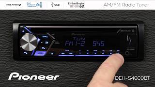 How To  AMFM Radio Tuner on Pioneer InDash Receivers 2018 [upl. by Rubetta]