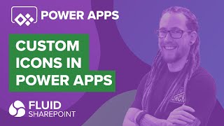 Custom Icons in Power Apps [upl. by Nazler]