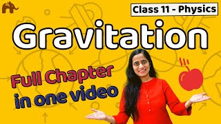 Gravitation Class 11 one shot Physics  CBSE NEET JEE  Chapter 8 [upl. by Seleta]