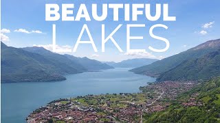 12 Most Beautiful Lakes in the World  Travel Video [upl. by Sharline]