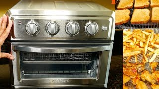 Cuisinart Air Fryer Toaster Oven REVIEW DEMO [upl. by Atlee]