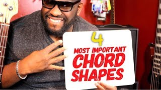 4 MOST IMPORTANT BASS CHORD SHAPES  Online Bass Lessons w Daric Bennett [upl. by Lowis]