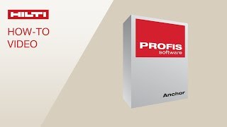 TUTORIAL on Hilti PROFIS Anchor  Set Up [upl. by Sabba459]