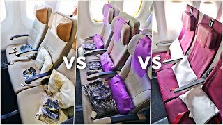 EMIRATES vs ETIHAD vs QATAR Economy Class  Which Airline Is Best  Economy Week [upl. by Johnathon849]