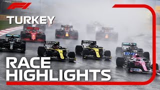 2020 Turkish Grand Prix Race Highlights [upl. by Kcirttap709]