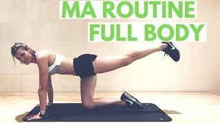 ROUTINE FULL BODY 30 min  sans matériel  by Lucile Woodward [upl. by Eihtak98]