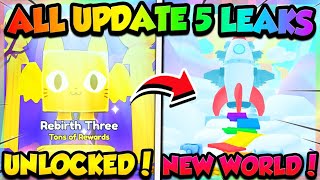 HOW TO PREPARE FOR UPDATE 5 in PET SIMULATOR 99  LEAKS Roblox [upl. by Clywd885]