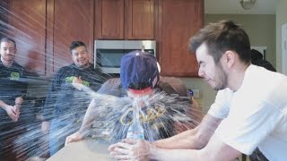 EXPLODING WATER BOTTLE PRANK [upl. by Suiravat95]