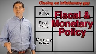 Fiscal amp Monetary Policy  Macro Topic 51 [upl. by Krm330]