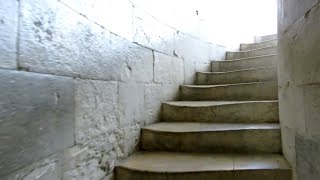 Inside the Tower of Pisa Pisa Tuscany Italy Europe [upl. by Yard]