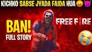 Everything about Free Fire Banned In India 🔥 FF Ban In India Full Story Explained [upl. by Derrej]