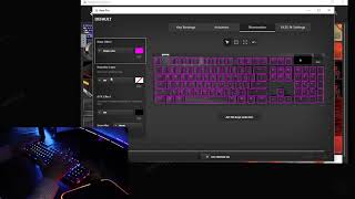 Apex Pro Keyboard how to setup your RGB lighting [upl. by Cowley]