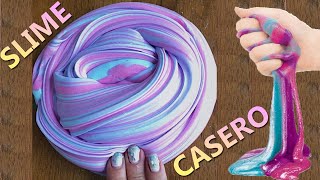 COMO HACER SLIME FACIL 1 INGREDIENTE  SIN BORAX [upl. by Anibla]