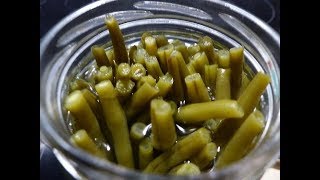 Mettre ses haricots verts en conserve [upl. by Htennaj]