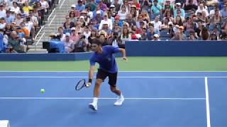 Federer Volley Slow Motion 2018 HD [upl. by Geier]